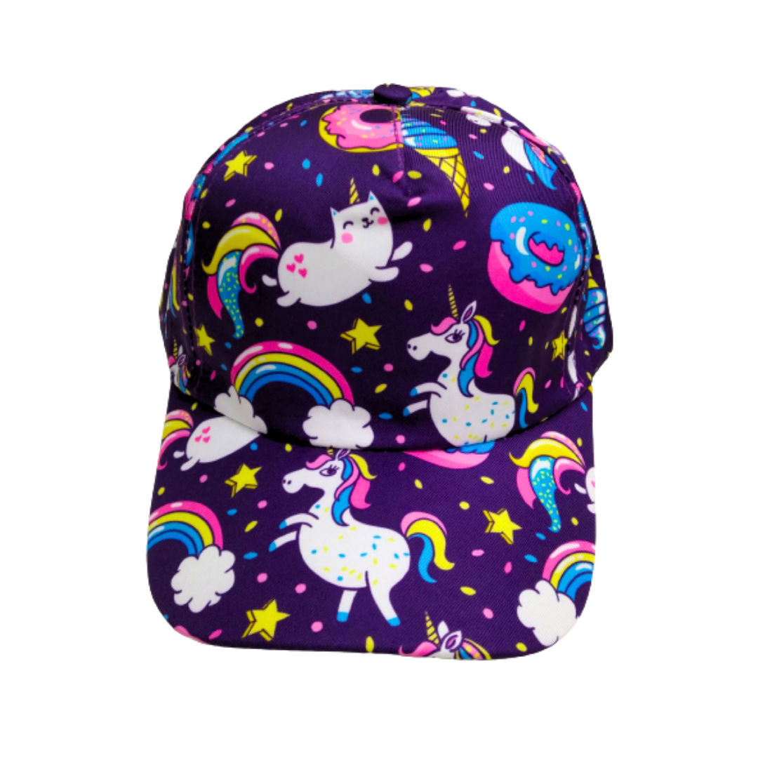 Gorro Unicornio y Arcoíris de Niño
