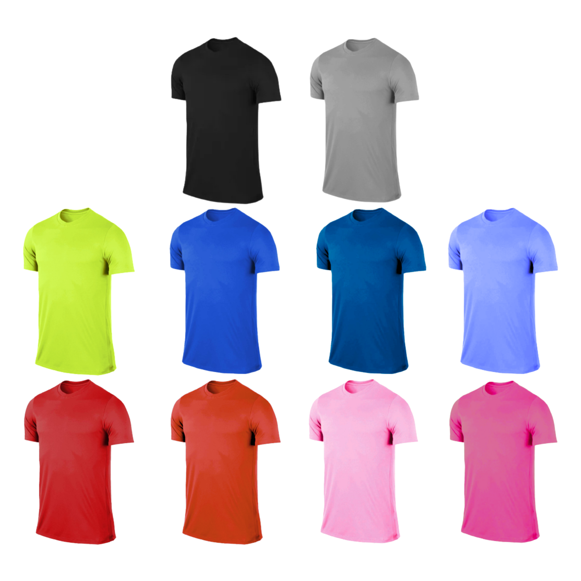 Camiseta DryFit Hombre Celeste