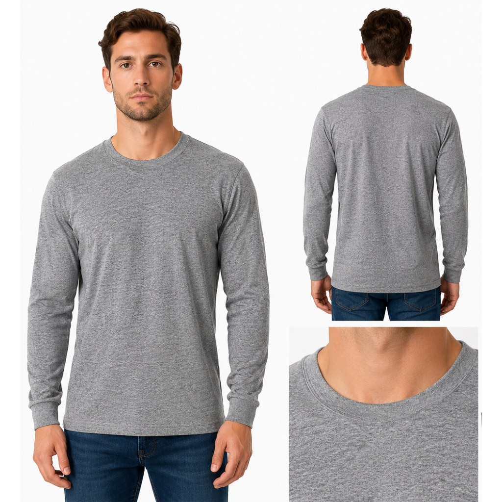 Camiseta Térmica para Hombre Color Gris