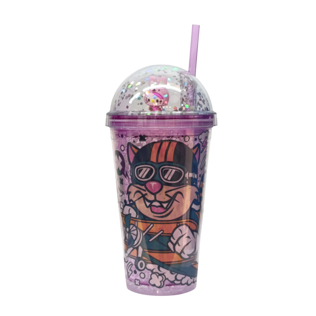 Vaso Acrílico con diseño