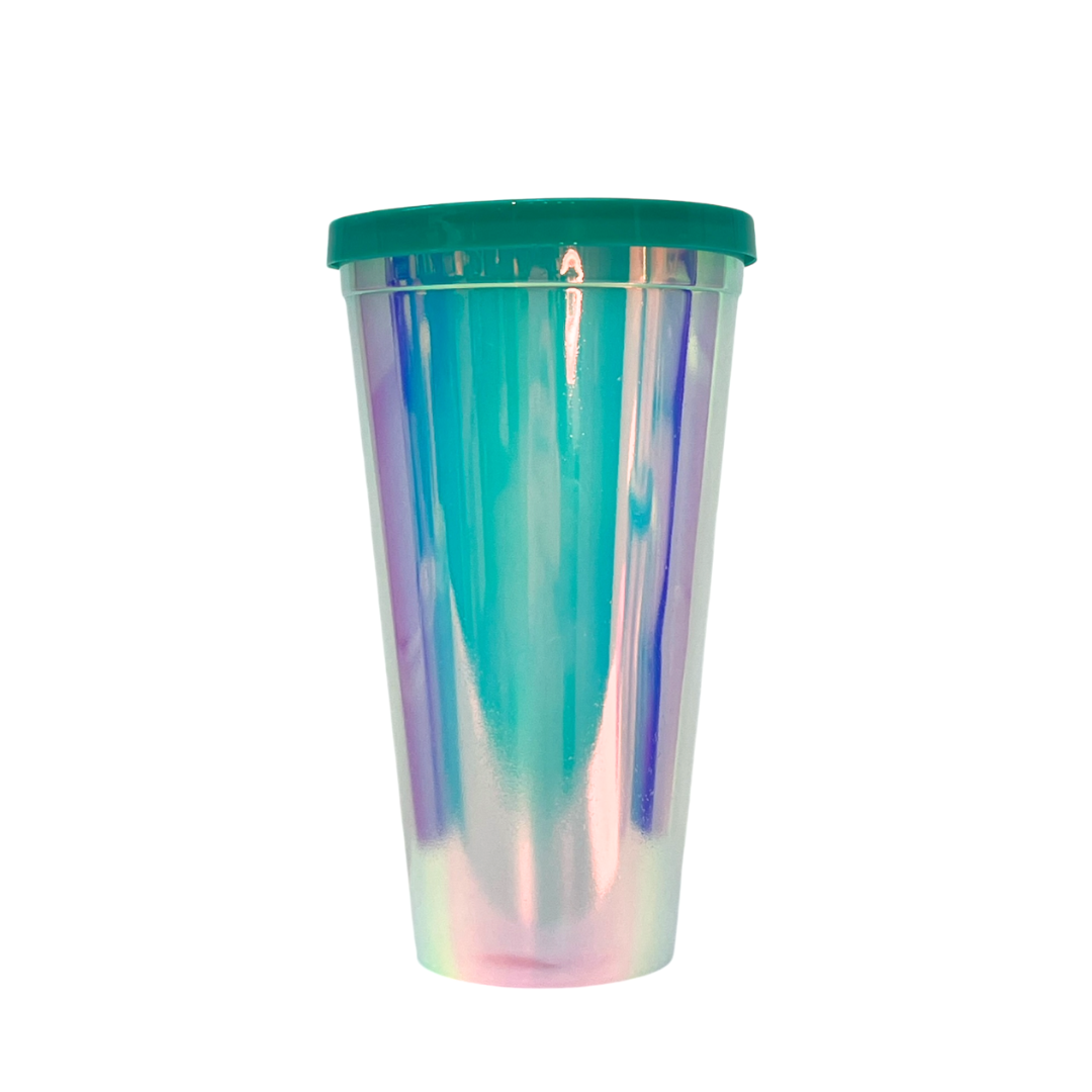 Vaso Plástico Tornasolado