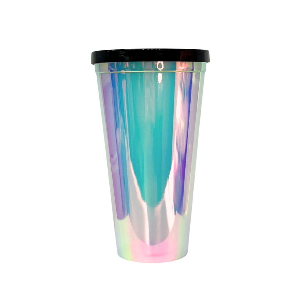 Vaso Plástico Tornasolado