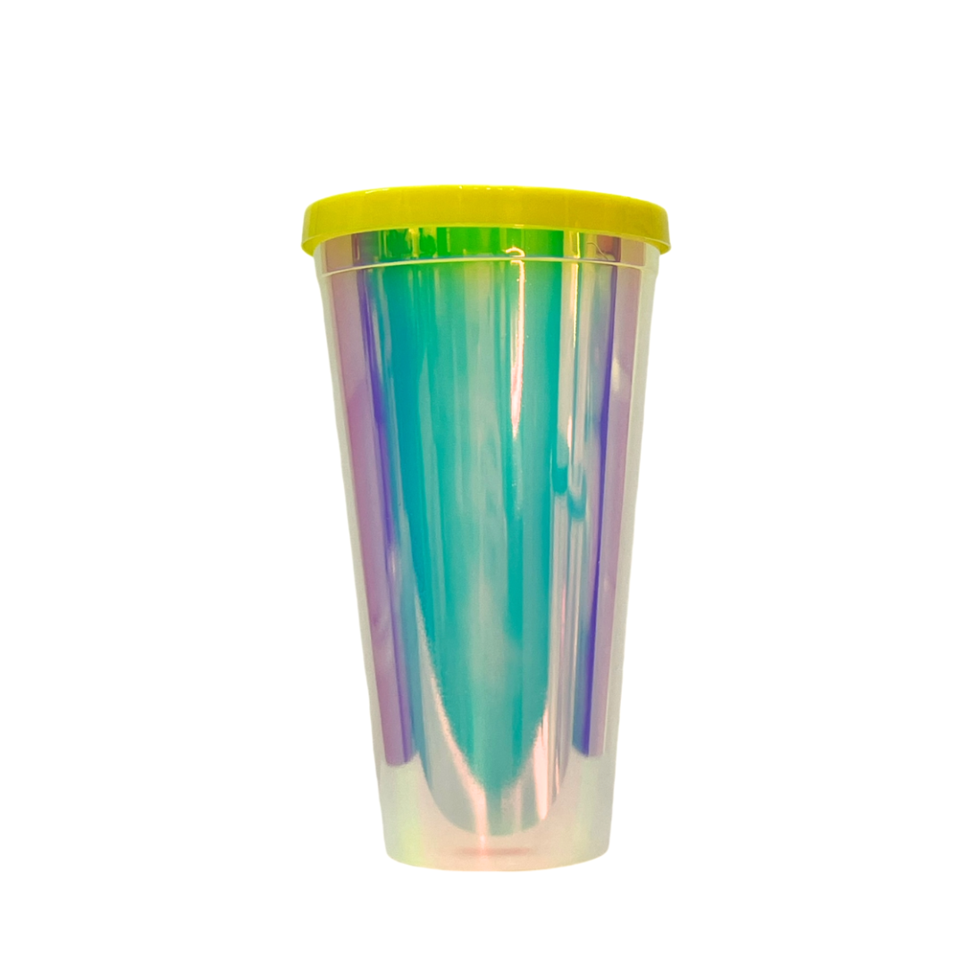 Vaso Plástico Tornasolado