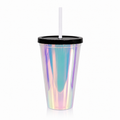 Vaso Plástico Tornasolado