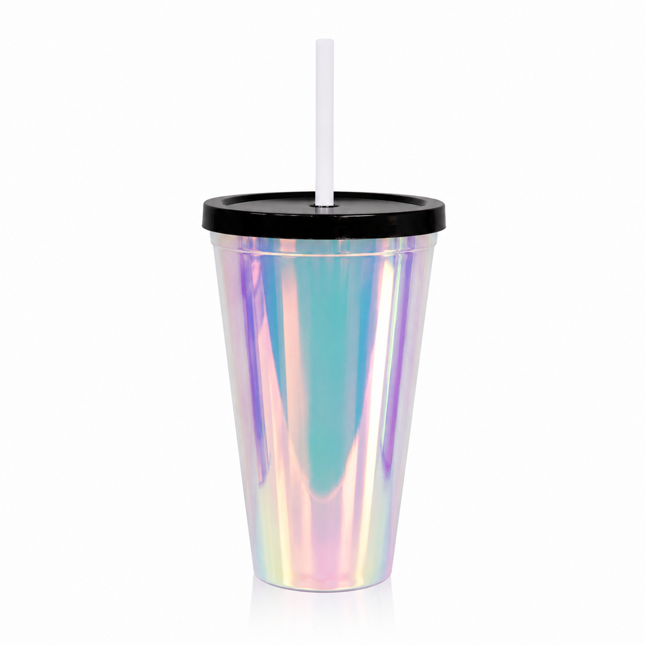 Vaso Plástico Tornasolado
