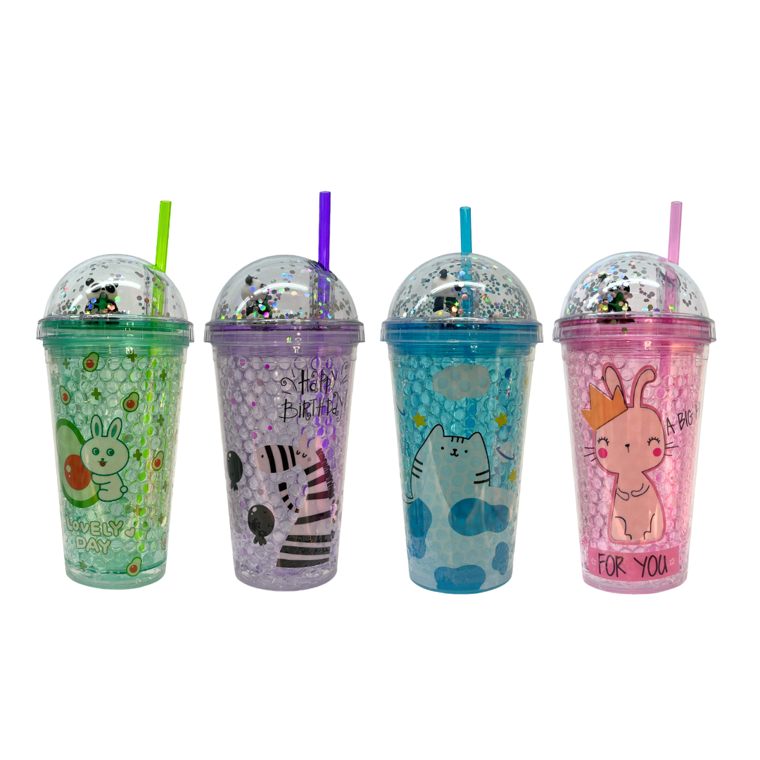 Vaso Acrílico Con Diseño