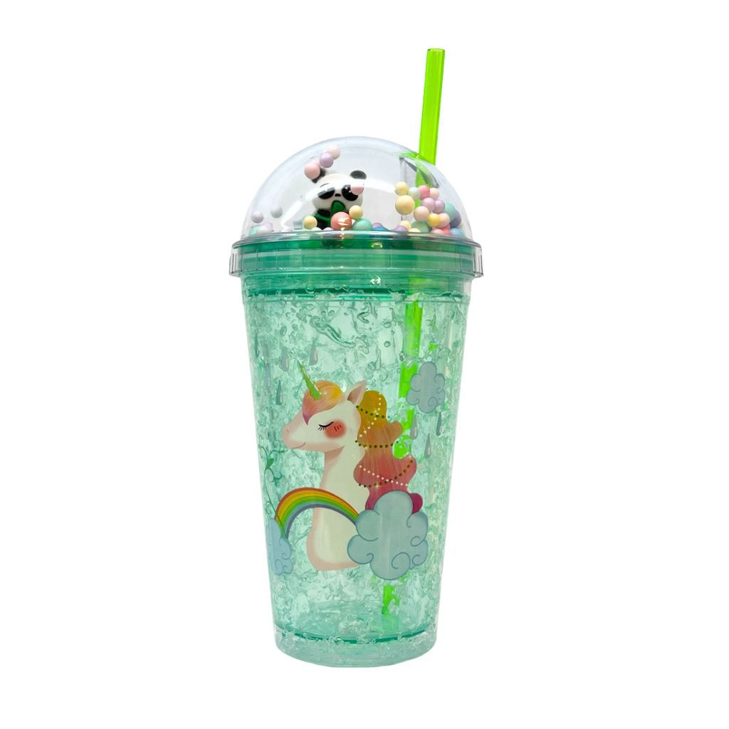Vaso Acrílico Diseño Unicornio