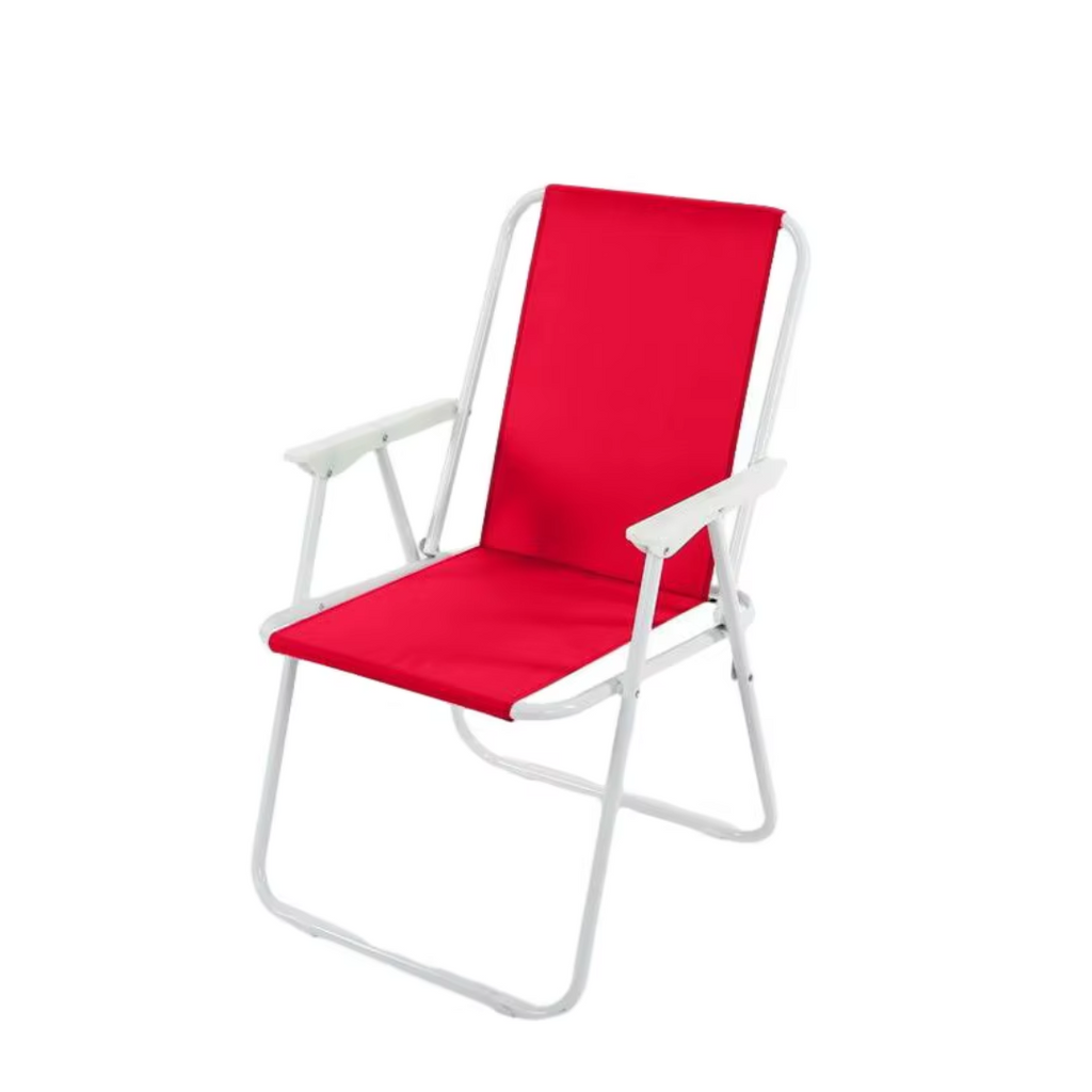 Silla De Playa Plegable Color Liso Surtido