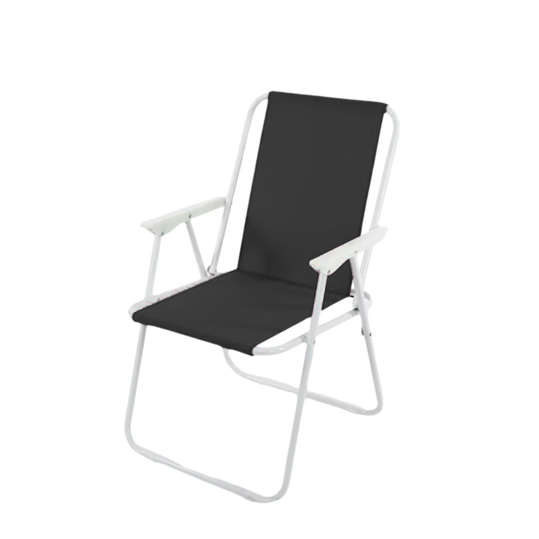 Silla De Playa Plegable Color Liso Surtido