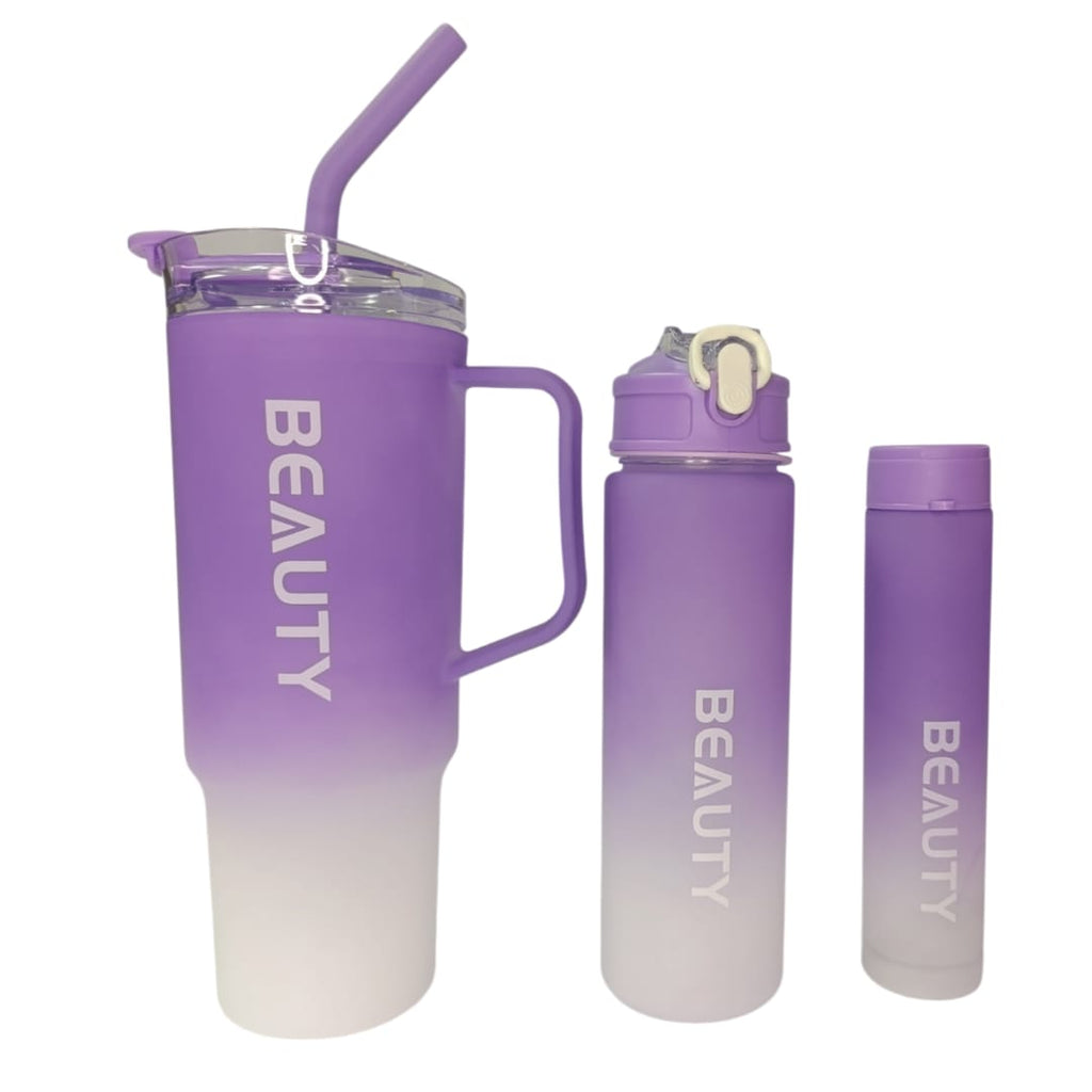 Set Vaso + Dos Botellas Matte Beauty