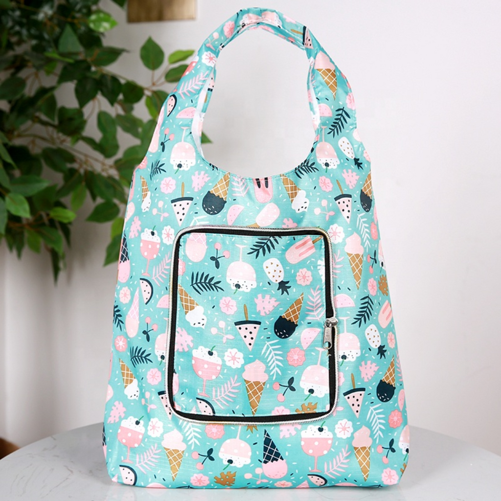 Bolsa Plegable Estampada