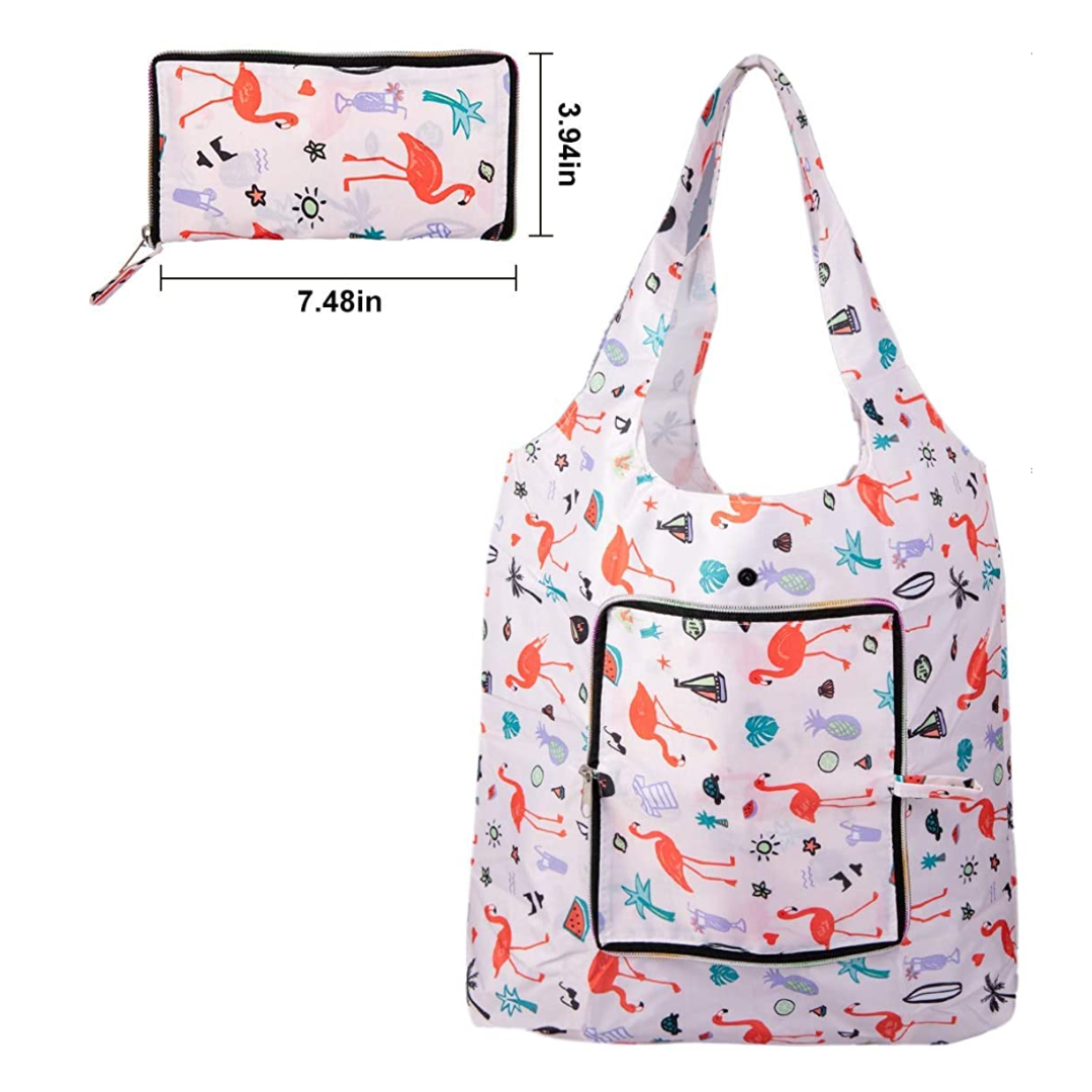 Bolsa Plegable Estampada