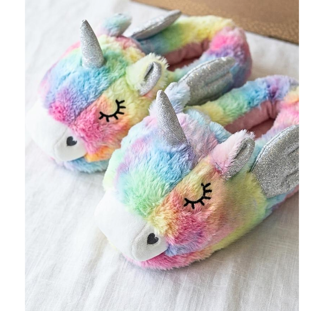 Pantufla Infantil Unicornio
