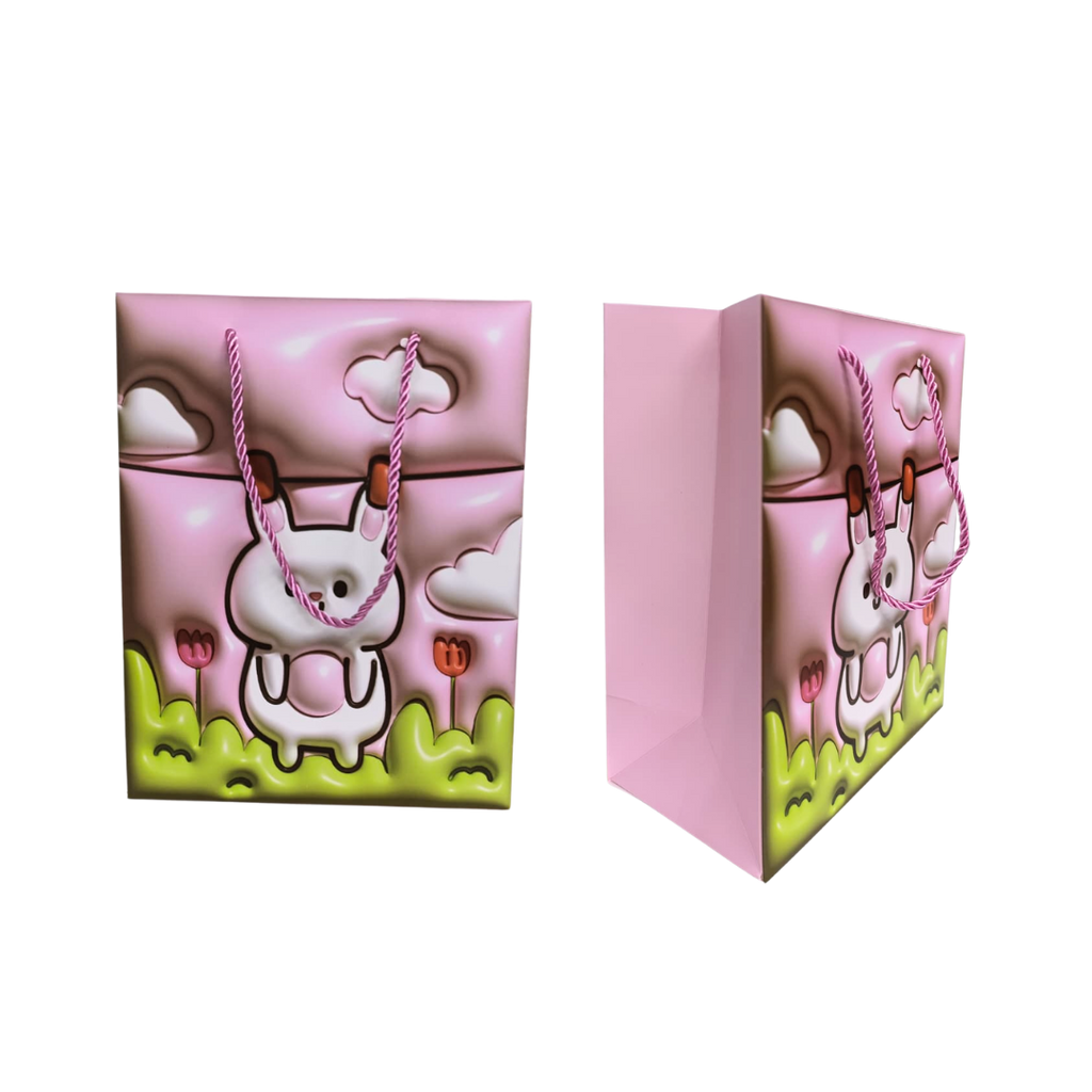 Pack 12 Bolsas Pequeñas de Regalo-Colección "Soft 3D" Animalitos