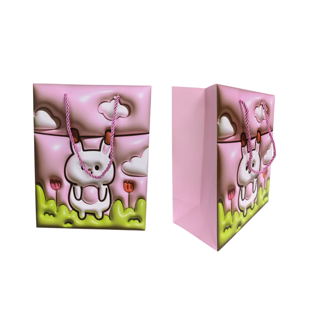 Pack 12 Bolsas Pequeñas de Regalo-Colección "Soft 3D" Animalitos