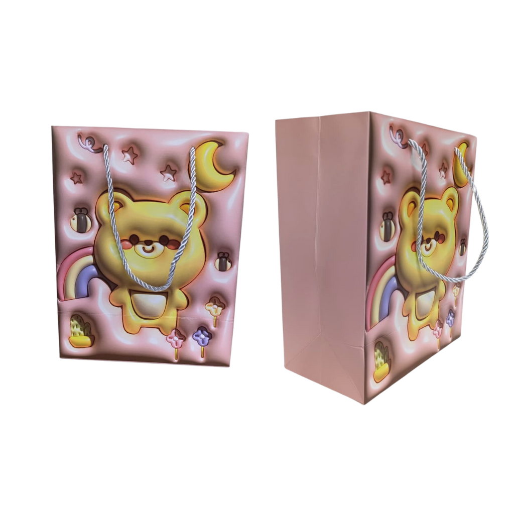 Pack 12 Bolsas Pequeñas de Regalo-Colección "Soft 3D" Animalitos