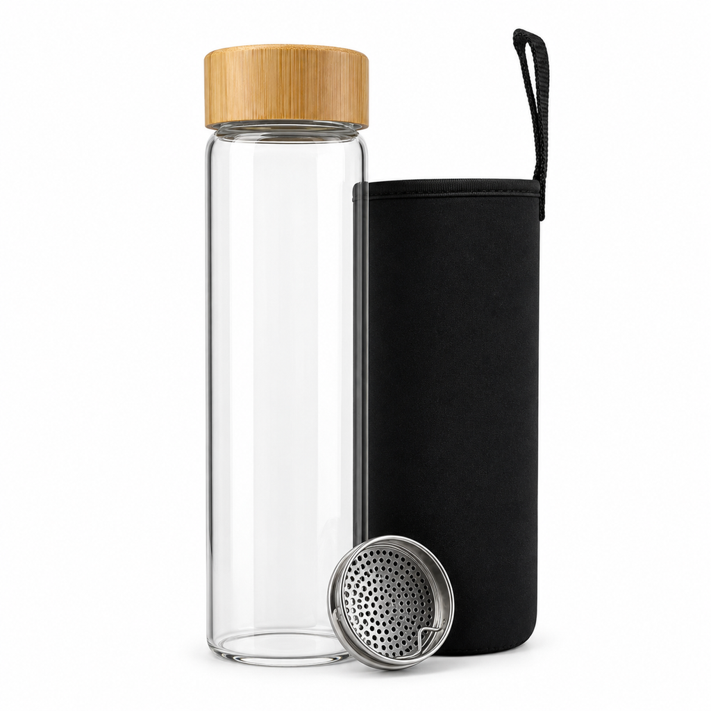 Botella de Vidrio Transparente 800 ml