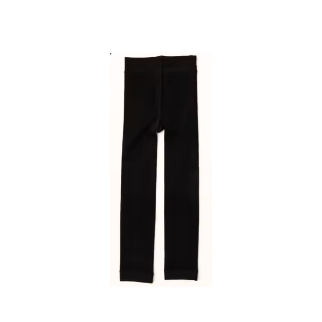 Panty Negro Infantil Sin Pie