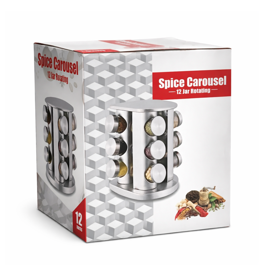 Especiero Giratorio "Spice Carousel" - 12 Frascos