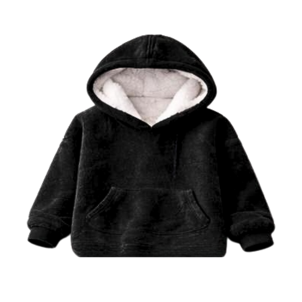 Poncho Infantil Plush con Capucha