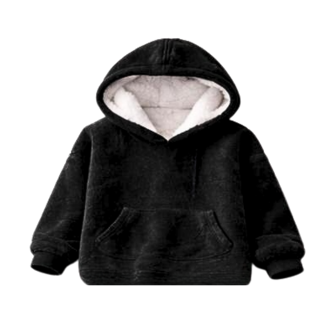 Poncho Infantil Plush con Capucha
