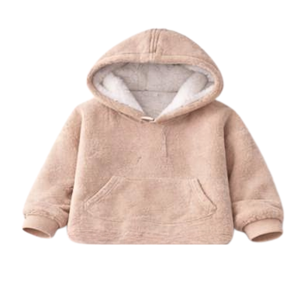 Poncho Infantil Plush con Capucha