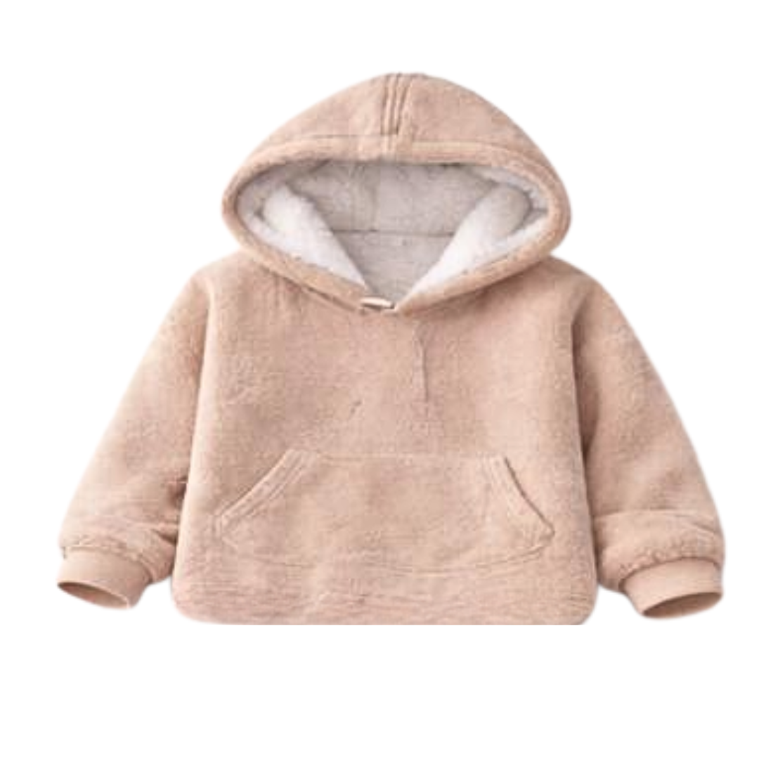 Poncho Infantil Plush con Capucha