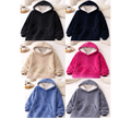 Poncho Adulto Plush con Capucha
