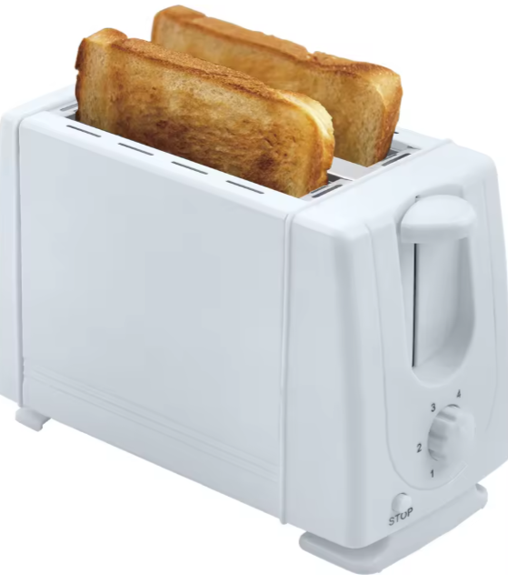 Tostadora Eléctrica Doble Ranura 650W