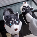 Pantuflas de Peluche Husky
