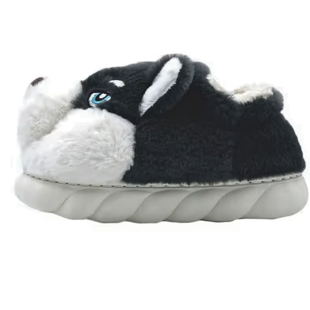 Pantuflas de Peluche Husky