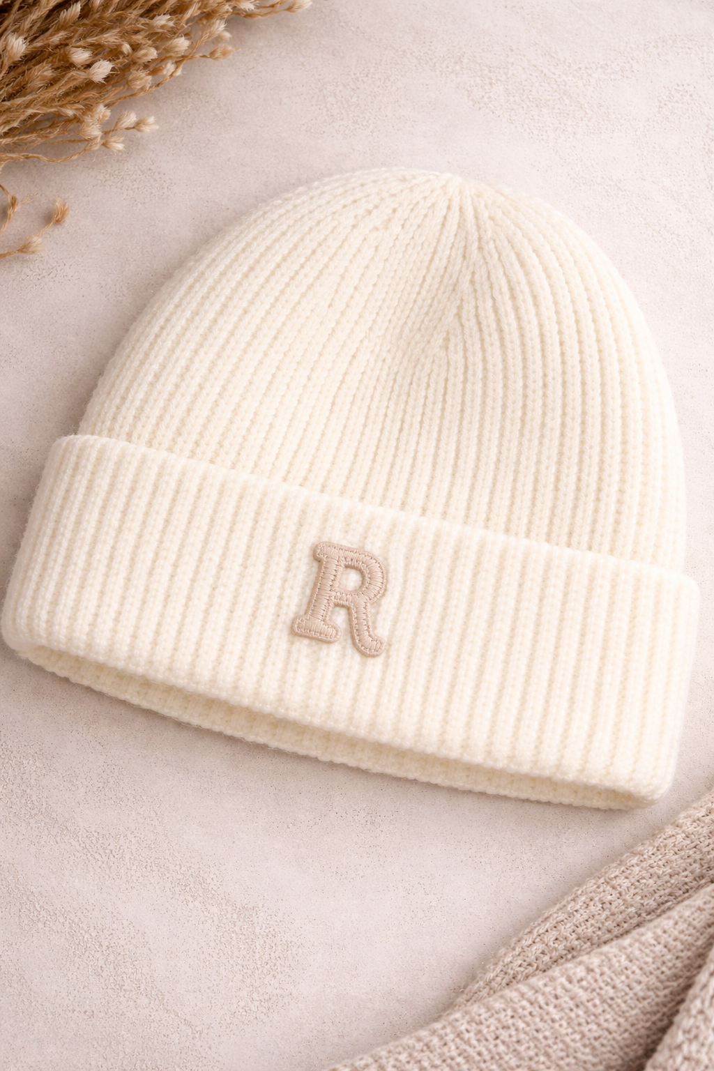 Gorro Beanie Canalé "R"