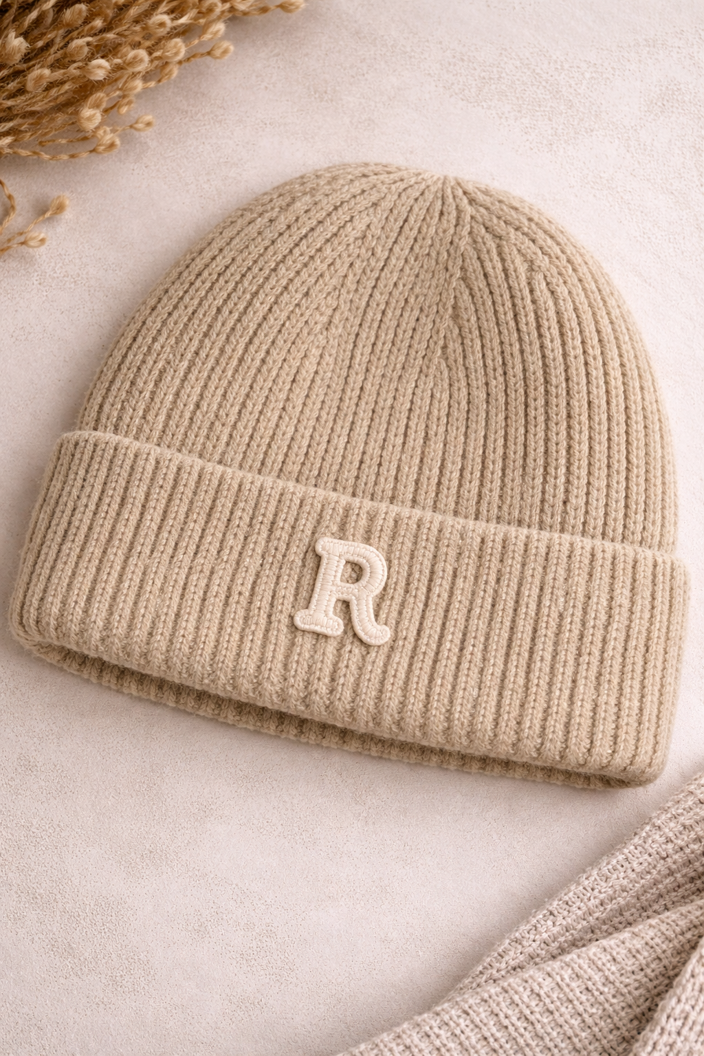 Gorro Beanie Canalé "R"