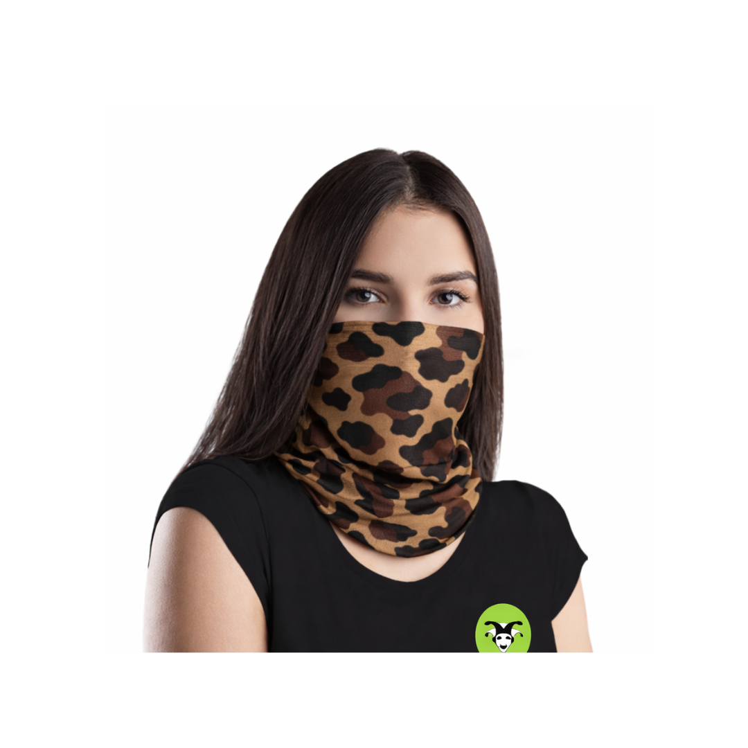 Buff Animal Print Negro & Marrón