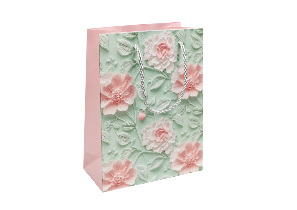 Pack 12 Bolsas Pequeñas de Regalo-Flores