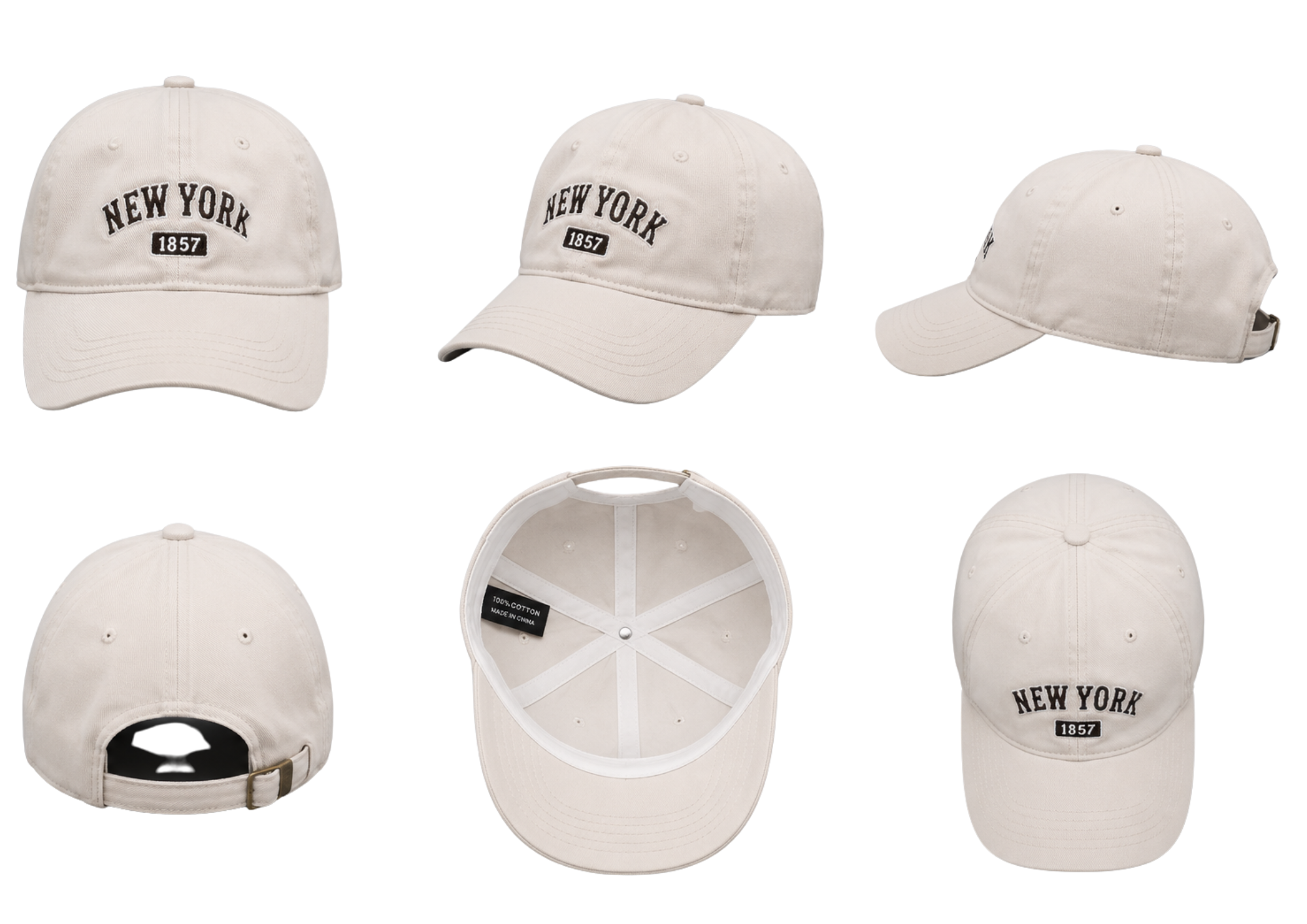 Visera Curva NEW YORK 1857