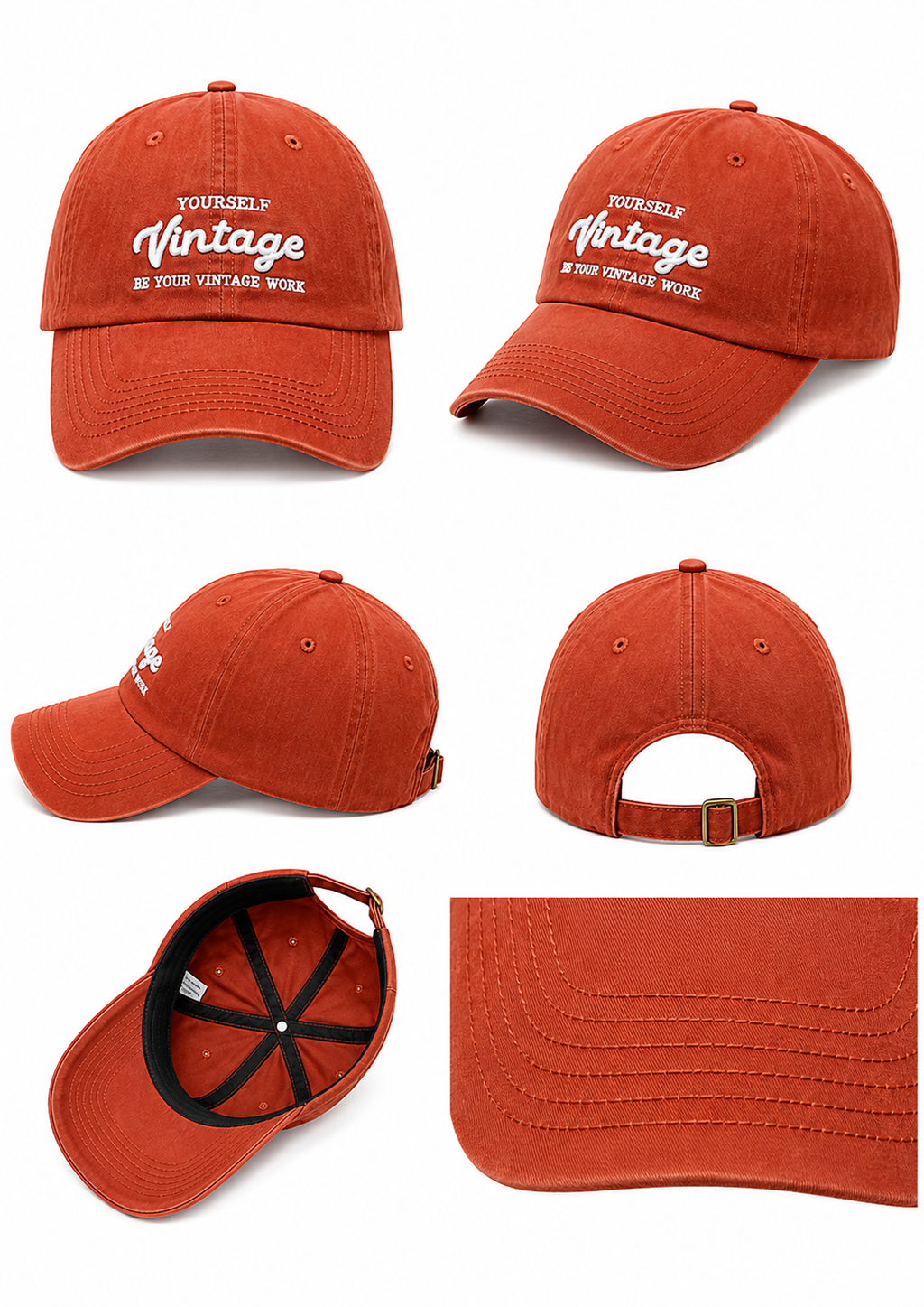 Visera Curva YOURSELF Vintage