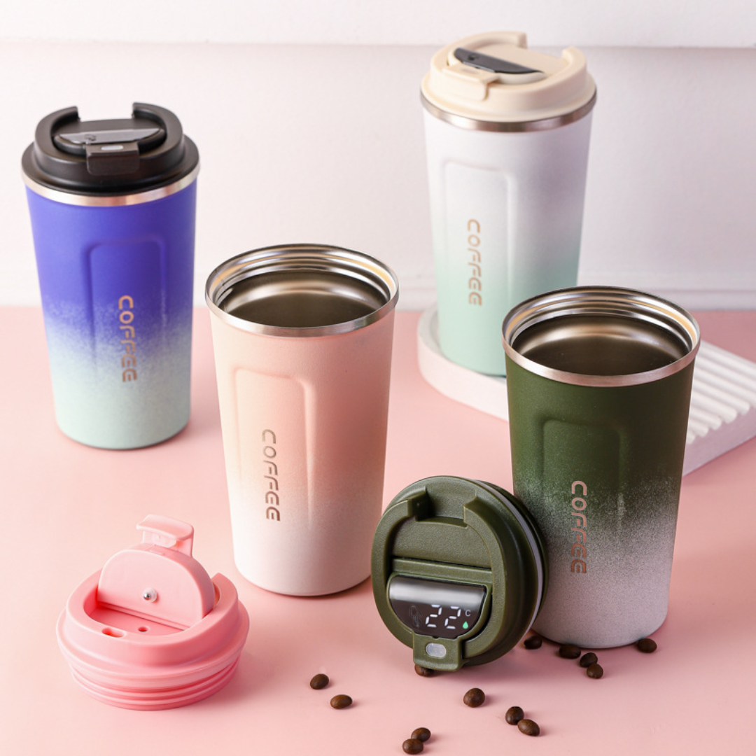 Vaso Térmico 500 ML Pantalla Inteligente de Temperatura