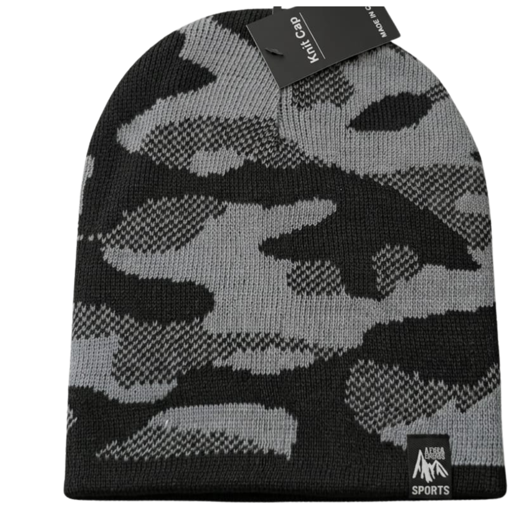 Gorro De Punto Camuflado