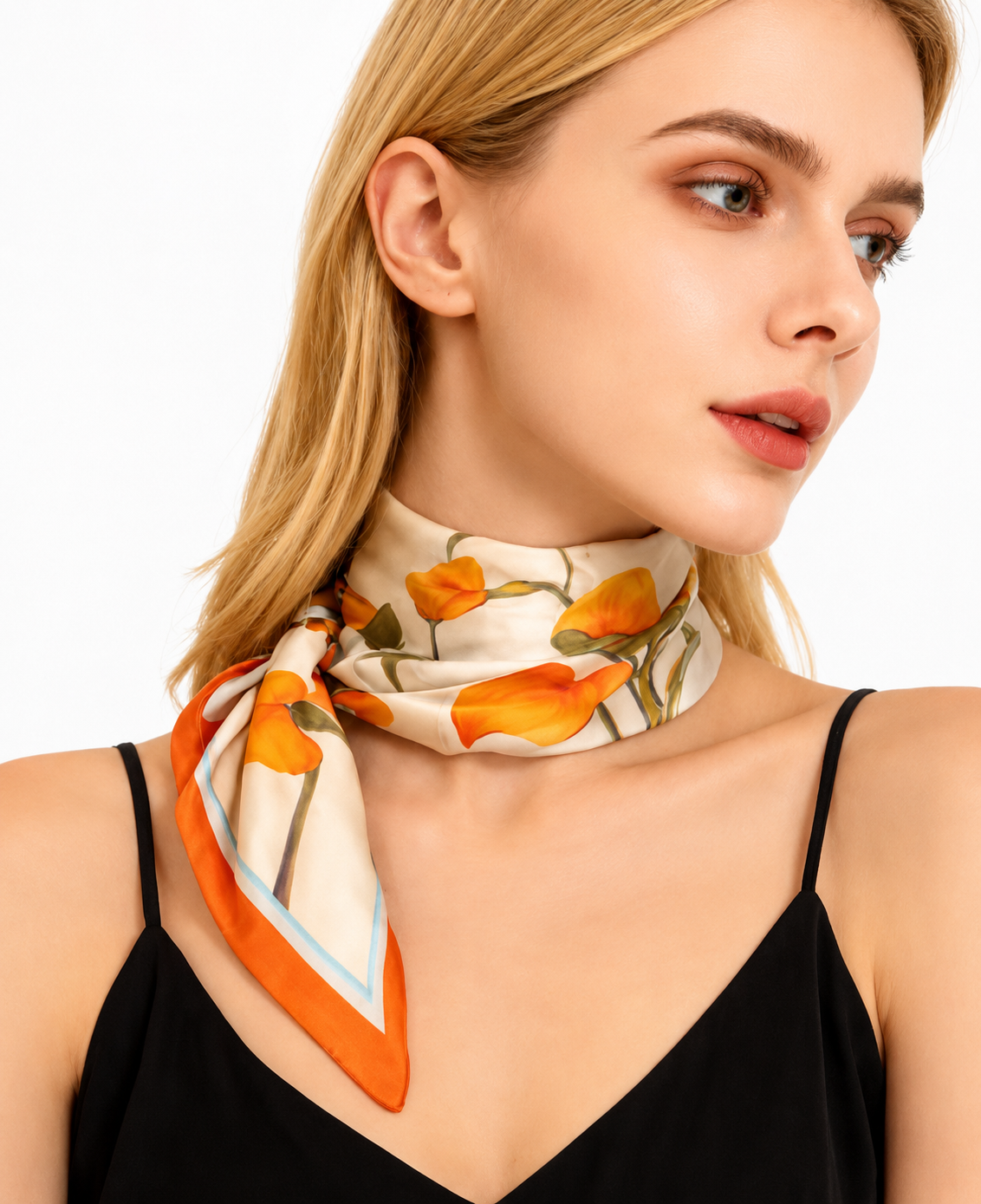 Pañuelos Mujer Seda Estampados