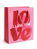 Pack 12 Bolsas Grandes de Regalo–LOVE