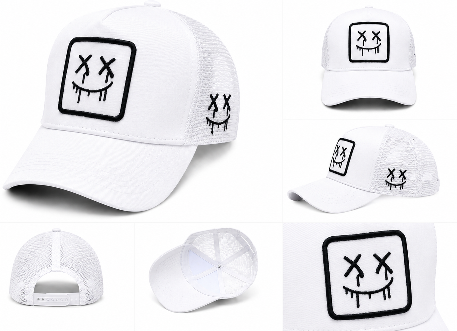 Visera Curva de Rejilla Smile XX