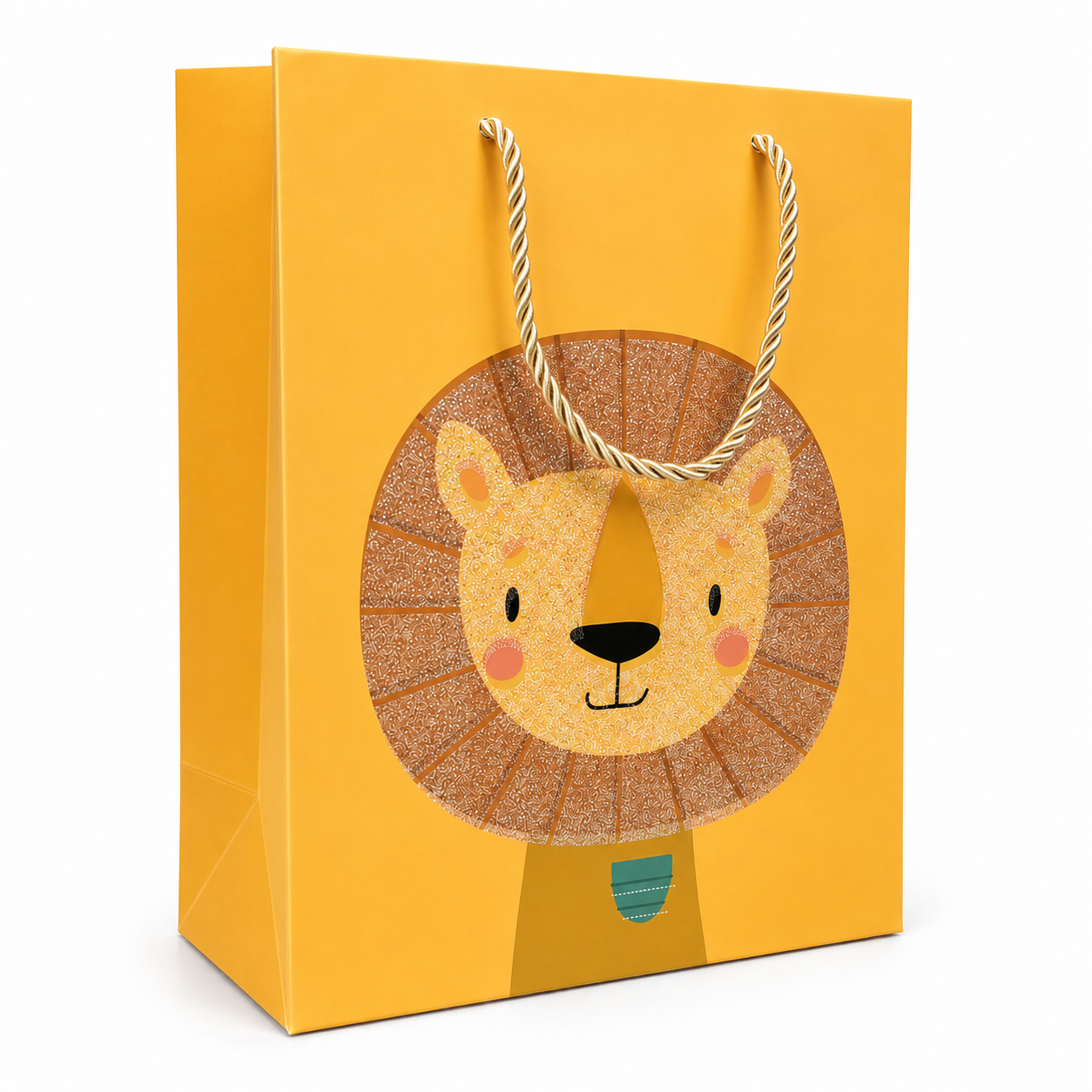 Pack 12 Bolsas Medianas de Regalo – Animales Brillos