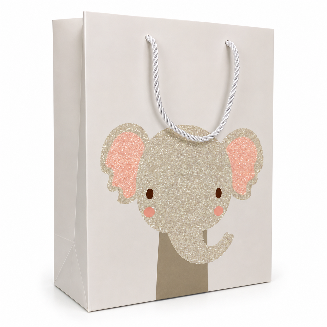 Pack 12 Bolsas Medianas de Regalo – Animales Brillos