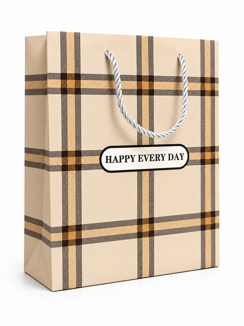 Pack 12 Bolsas Medianas de Regalo-Cuadrillé