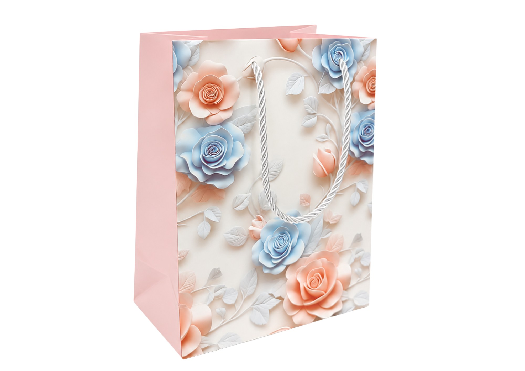 Pack 12 Bolsas Medianas de Regalo – Flores