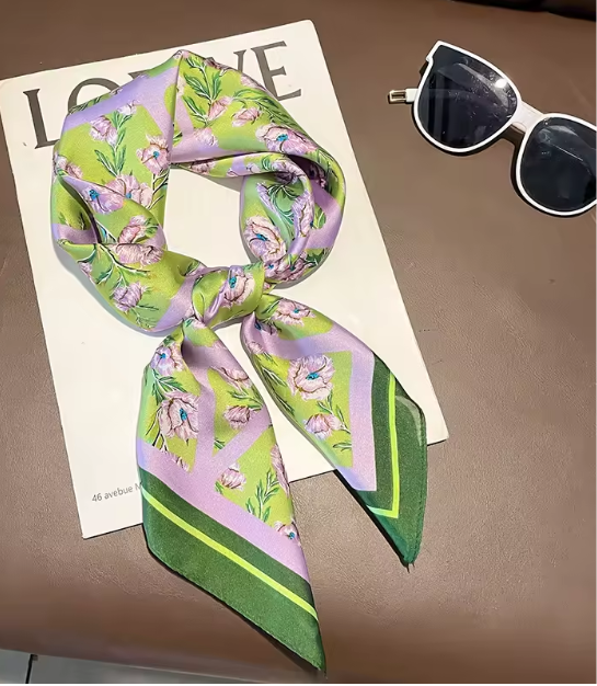 Pañuelos Mujer Seda Estampados