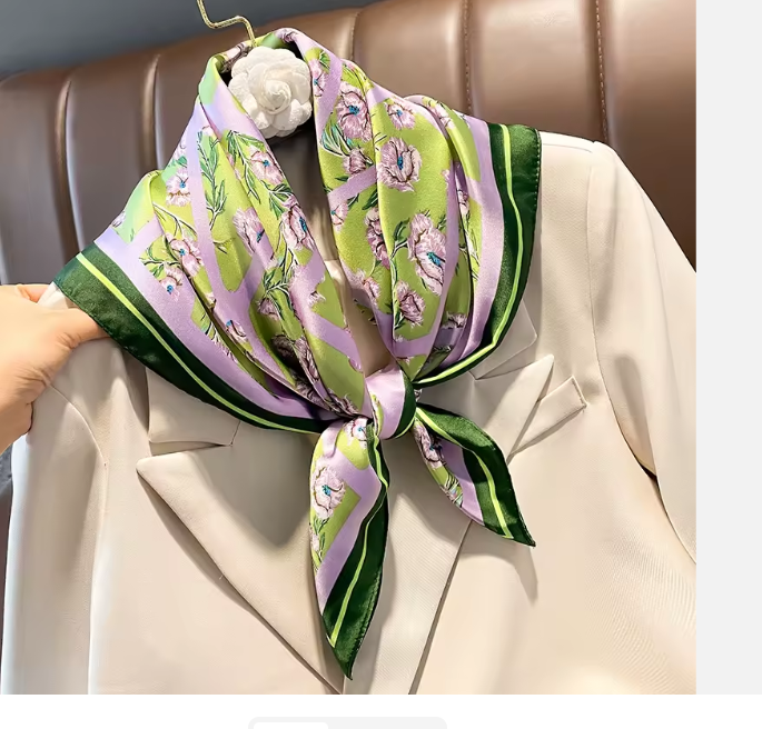Pañuelos Mujer Seda Estampados
