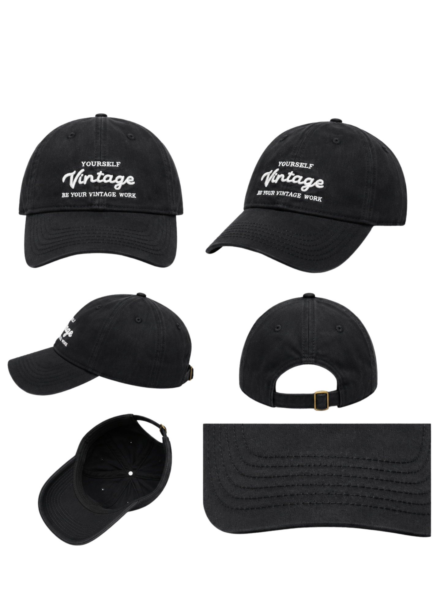 Visera Curva YOURSELF Vintage