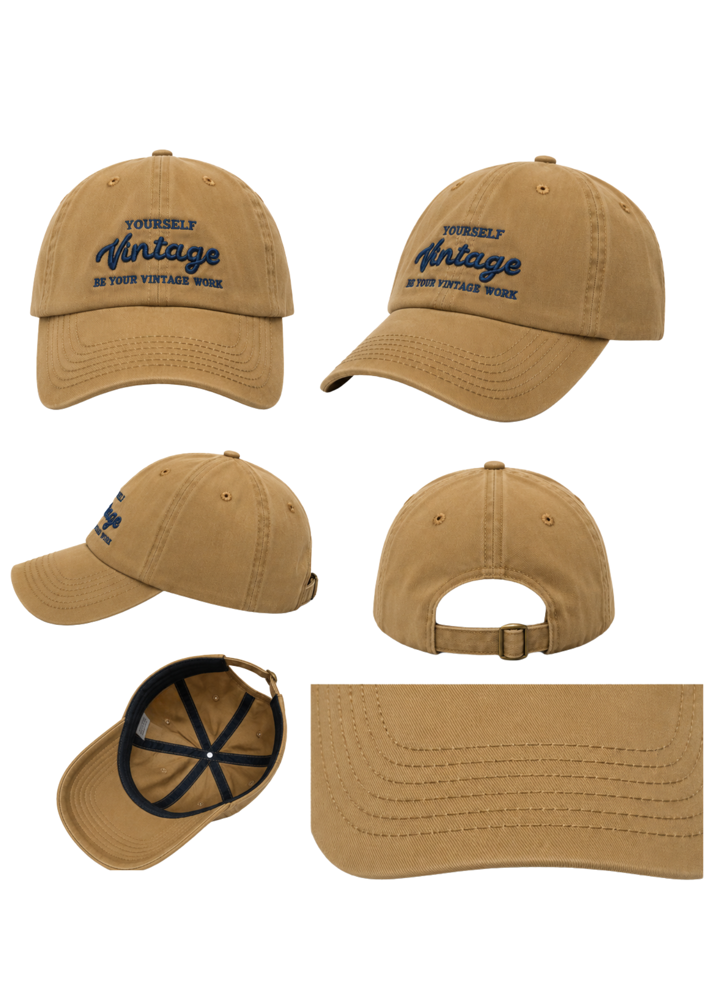 Visera Curva YOURSELF Vintage